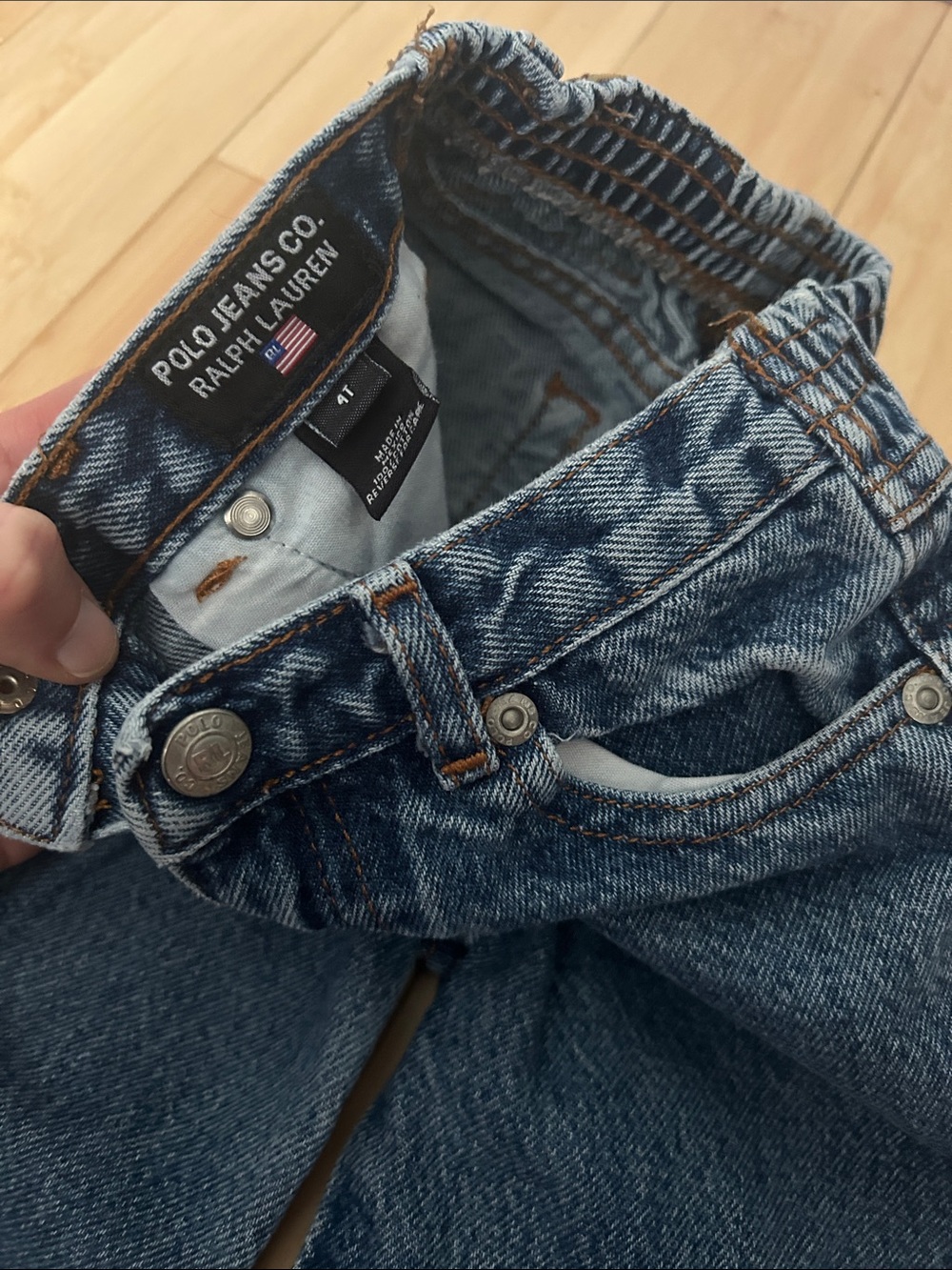 Polo by Ralph Lauren Kids Blue Denim Jeans